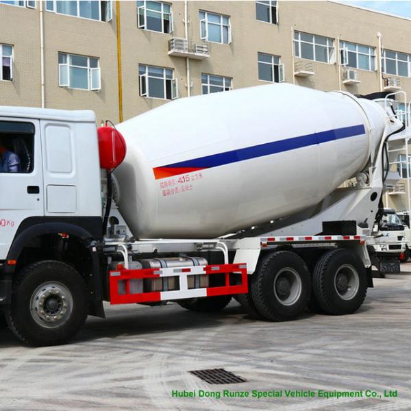 Howo Concrete Mixer Truck For Cement Transportation 10cbm Right Hand Drive