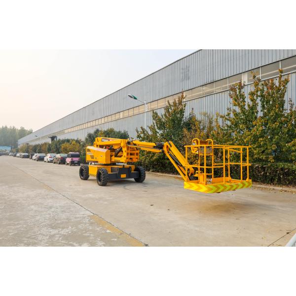 22м Самоходный бум Движущийся бум подъемник Полностью автоматический коленчатый бум подъемники