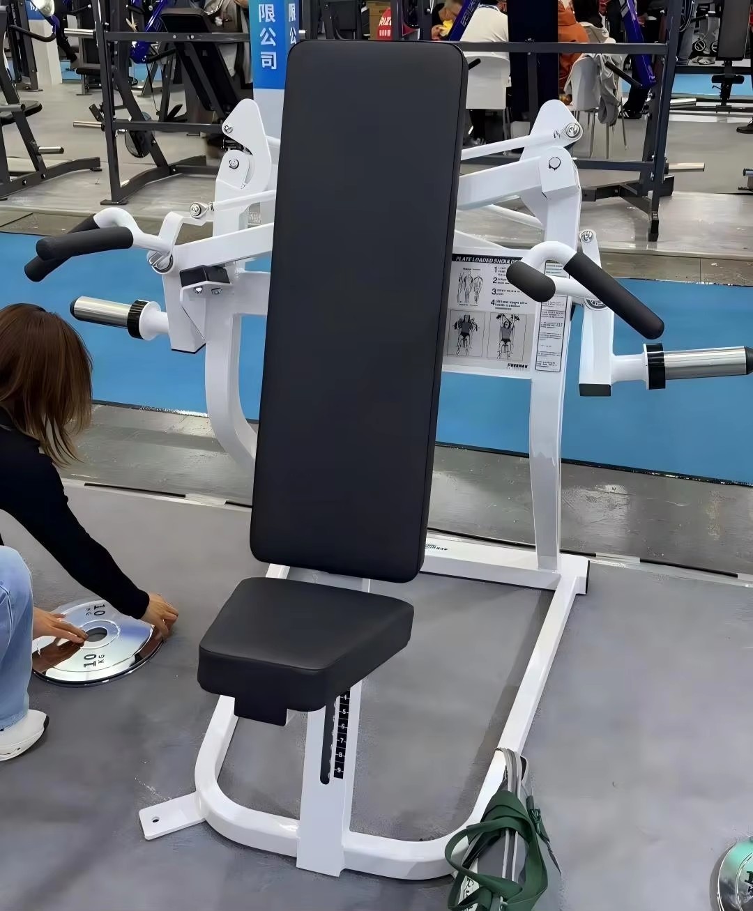 XS08 Shoulder Press Machine | Commercial Plate Loaded Upper Body Gym Equipment
