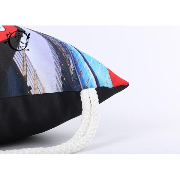 National Team Football String Bags , Personalized Athletic Sports Cinch Bags