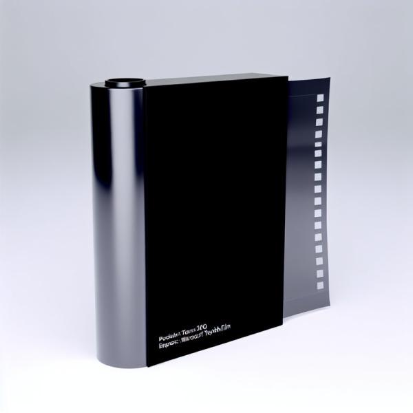 Black Thermosetting polyimide heating film Film For High Temperature Insulation