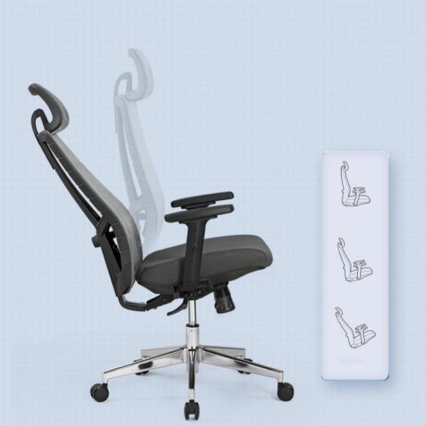Mobiliário de escritório moderno gerente mesa executiva de escritório e cadeira de escritório de malha ergonômica