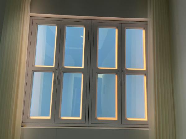 160W luminosité de l'éclairage de fenêtre intelligent conçu Dimmable, sans scintillement, simulation de la lumière du jour pour les intérieurs sans fenêtre