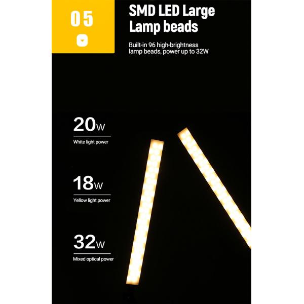 Full Color Stage Lighting Equipments Stepless Dimming Photo Booth Light Fill