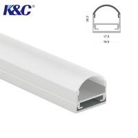 La Manche d'alliage d'aluminium de 6063 T5 LED sablant la largeur de carte PCB de 17mm