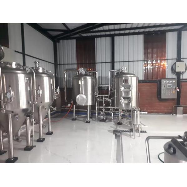 Industrial 300L Craft Beer Equipment Mini Size Electric Heating For Pub
