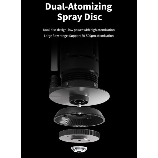 AGR Agriculture Drone Spare Parts New Type of Centrifugal Nozzle with Adjustable Angle CN12 Dual-Atomizing Centrifugal Nozzle