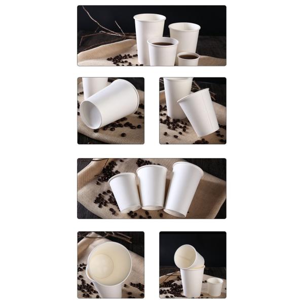 Custom Logo Disposable Paper Cups Hot Drinking Tea 12oz 360ml Coffee Cups With Lids