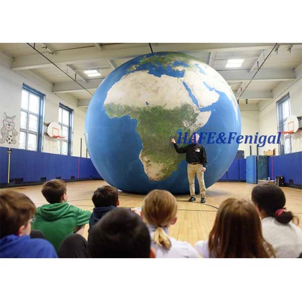3M Реклама Гигантский гелий ПВХ Баллон Земля светодиодные надувные планеты для декораций