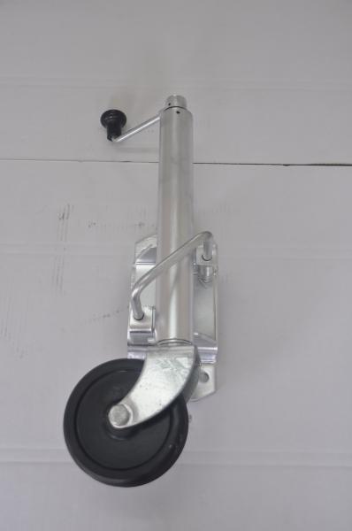 Trailer Jockey Wheel With 6 Solid Rubber Wheel