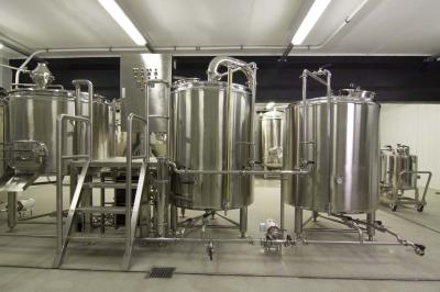 CE 2000L Large Scale Brewing / Electric Brewery 304 Stainless Material