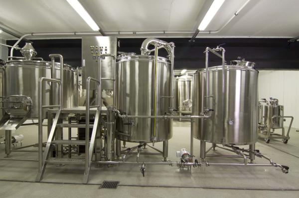 CE 2000L Large Scale Brewing / Electric Brewery 304 Stainless Material