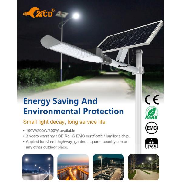 Алюминиевый сплав ИП65 6000к уличного света 30в 90в 200в общественной дороги шоссе солнечный