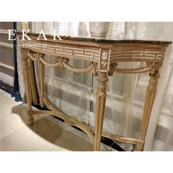 Italy Antique Classic marble top Console Table FH-129