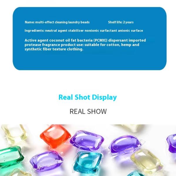 Factory Direct Sale Lavender Deep Cleaning Gel Pods with Low Foam Easy Rinse and Color Protection Laundry Pods