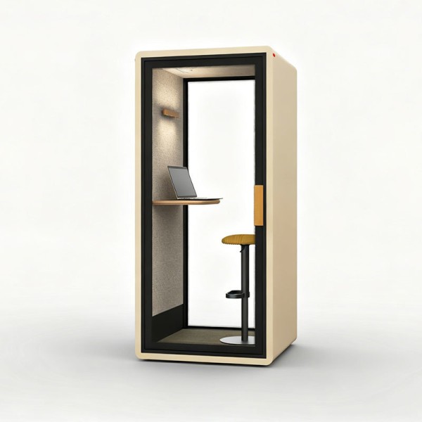 Collaborative Workplace Vocal Office Soundproof Booth For Phone Calls Video Meetings