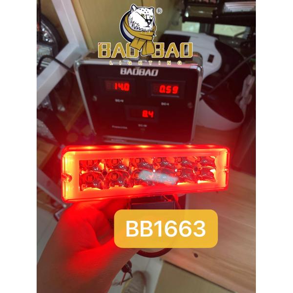 6 LED White Rectangle Design LED Work Light Bar For Auto For Truck
