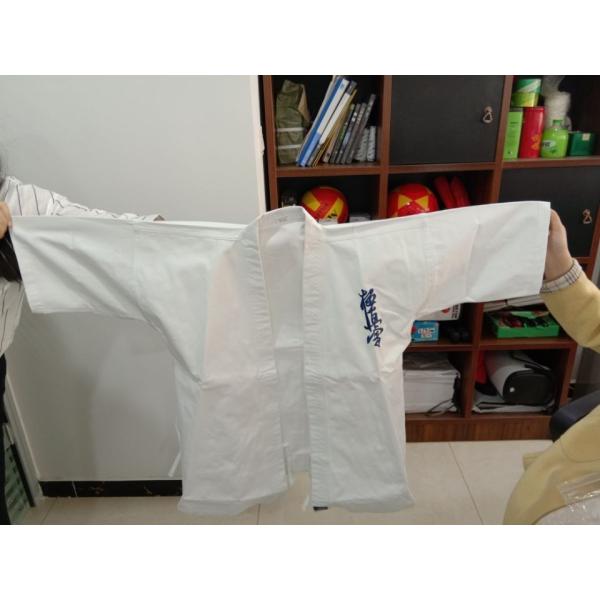 Sportswear 2024 Custom Martial Arts Twill Fabric White Black Karate Uniform OEM Logo