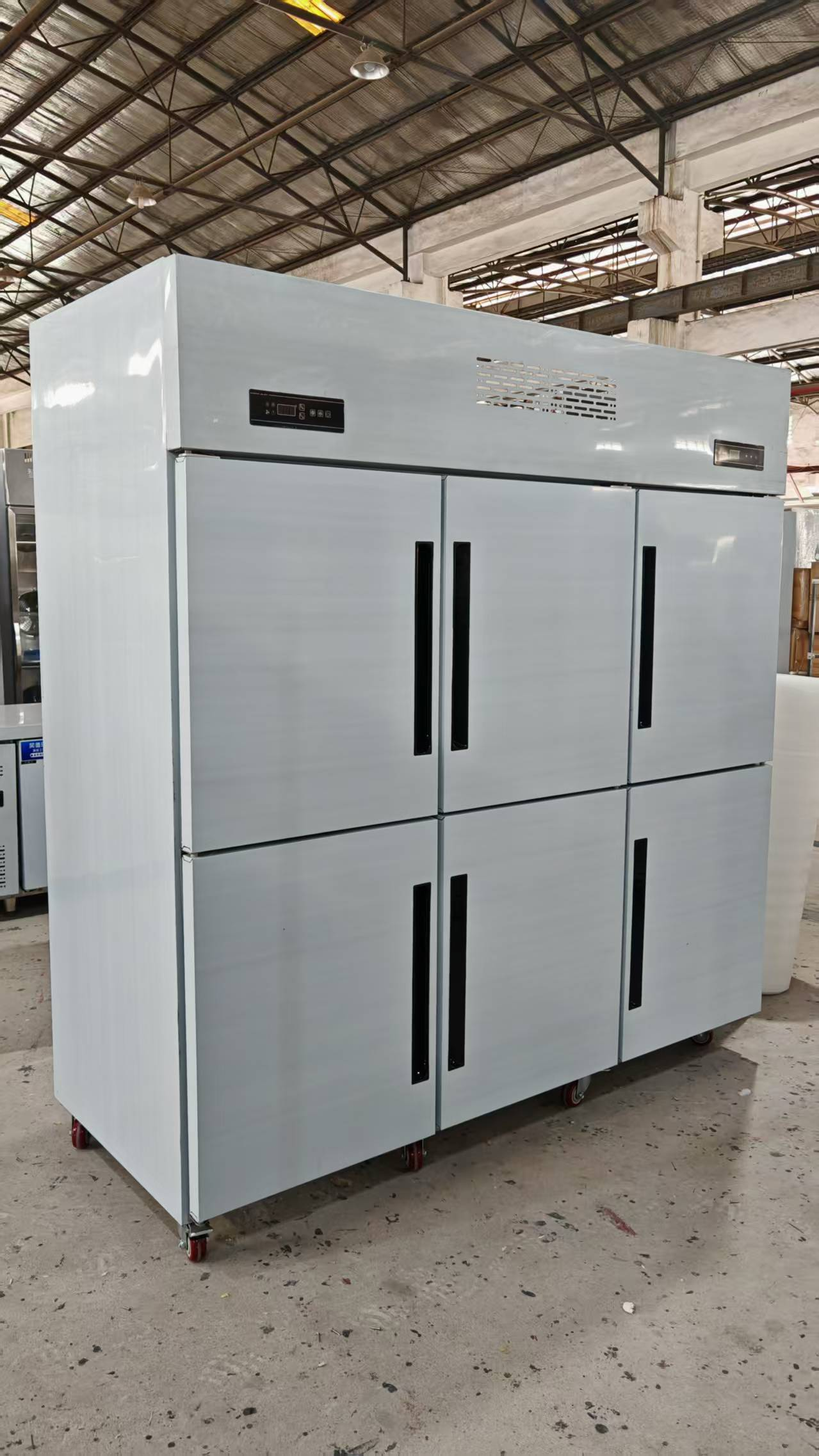Six Door Frost-free Standing Fridge With extra-large capacity Commerical Freezer Equipment