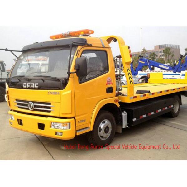 DFAC Light Duty Breakdown Recovery Truck With Power Steering Hydraulic Control