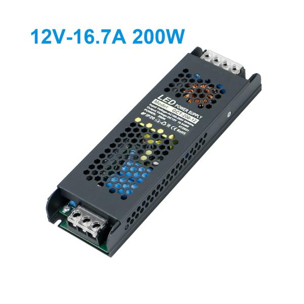 Project Specific Switching Power Supply LED Driver 12V 16.7A 200W Power Supply for LED Light Lighting Factory Outlet