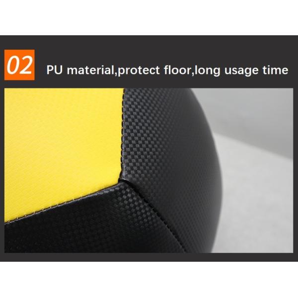 PU Weighted Medicine Ball For Fitness Exercise Soft Wall Ball 1-10KG Gym Power Training