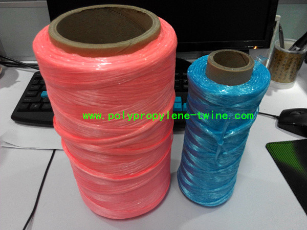 3000D - 5000D Denier Packing Poly Twine Rope Untwist Fibrillated Type