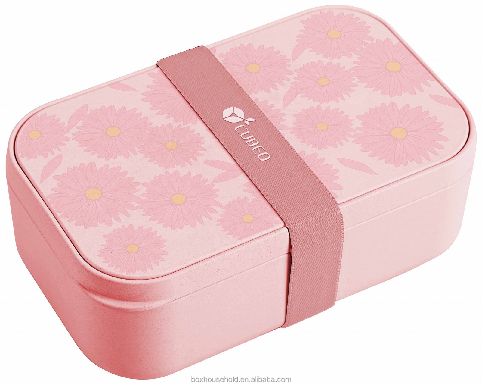 Microwavable Lunch Box Eco Bamboo Fiber Plastic for Adults and Teenagers