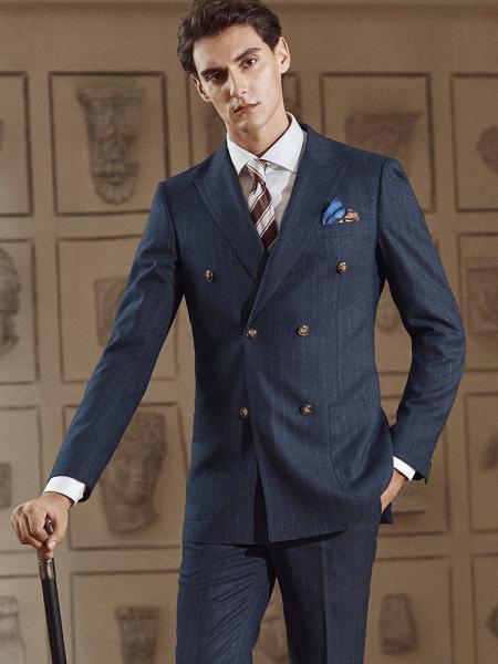 Men's Wedding Formal Wear Standard Size Suit Jacket in 3-Piece Luxury Business Office