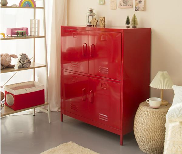 H1110MM Metal Storage Lockers For Home Flat Packing 0.04 CBM