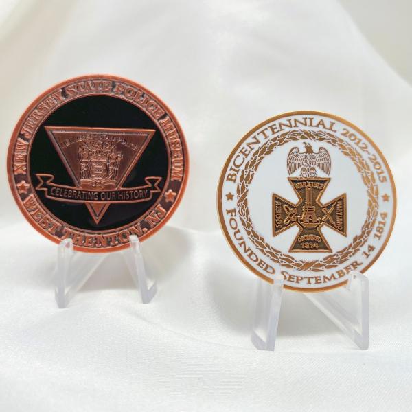Wholesale Stainless Steel Zinc Alloy Custom Challenge Coins for Laser Engraving and Commemorative Use