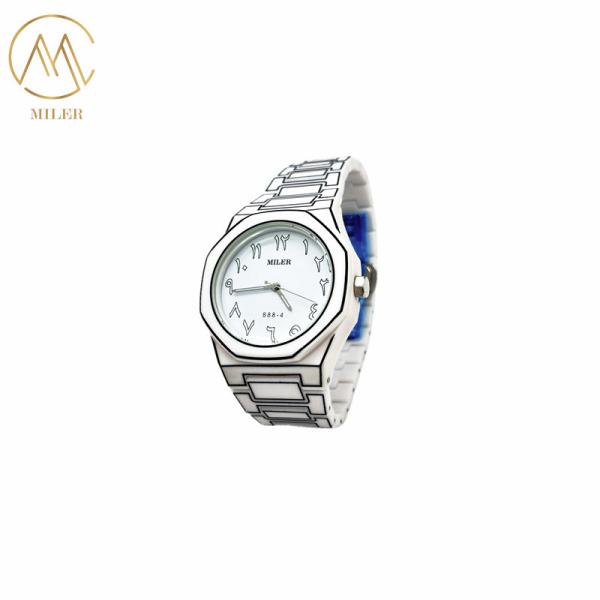 La combinaison parfaite du style et de la fonction de la montre de poignet en quartz en acier inoxydable