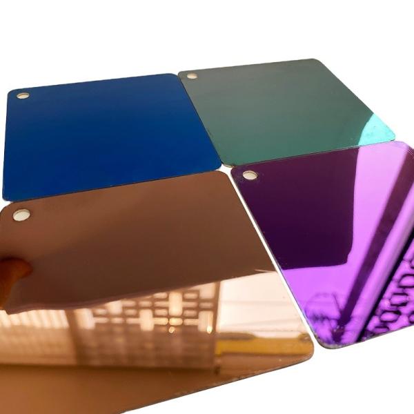 Colored  Rose Gold Stainless Steel Sheet 201 304 Super 8K Mirror