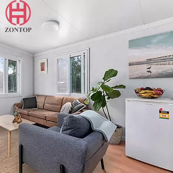 Zontop Modern Living 40ft Luxury New Low Cost 20ft 40ft Offices Prefabricated Shipping House Container Home