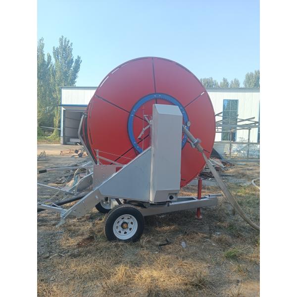 Power Spray Hose Reel Irrigation System With Ultra-Adjustable Spray