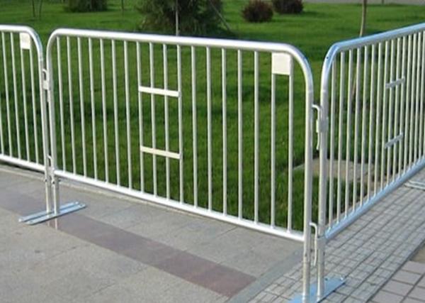 Galvanized Temporary Construction Fence Movable Traffic Control Barrier Fence