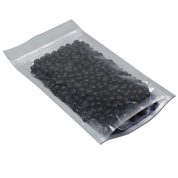 3 sides heat sealed k top foil lined food grade plastic packaging bags for beef jerky