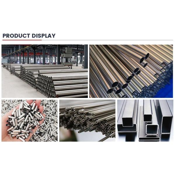 Tubo redondo de acero inoxidable ASTM A270 A554 SS304 316L 316 310S 440 1.4301 321 904L 201 Tubo cuadrado Inox Ss Tubo sin costura Ss Precio del tubo