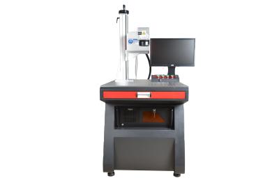 Air Cooling 5W 10W Laser Engraving Machine For Plastic Galss Leather