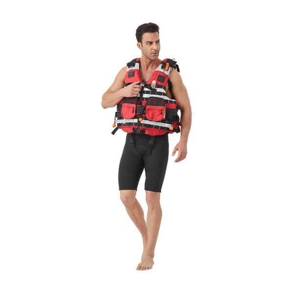 AGJ 058 High-density Oxford cloth Recure Life Jacket