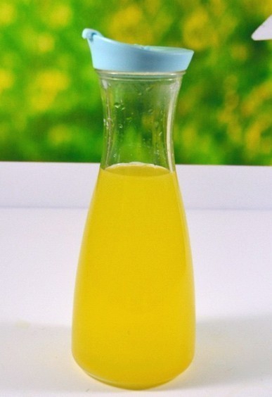 glass juice bottle