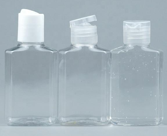 2 Oz 60ml Clear Hexagonal Octagon Hand Sanitizer Bottle For Sanitizers