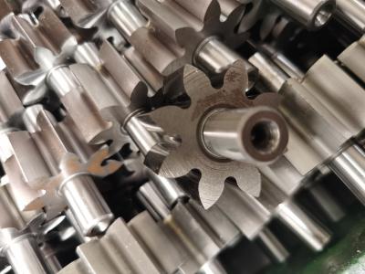 Forging Involute Gear Spline Shaft Alloy Steel 10 -  200 Teeth