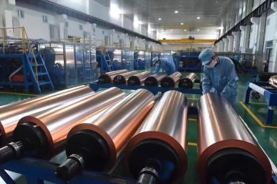 Folha de cobre eletrolítica do alongamento alto para a estratificação folheada de cobre flexível