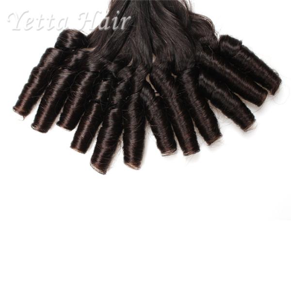 Естественная спиральн курчавая тетенька Funmi Волосы Выдвижение Волосы с 8