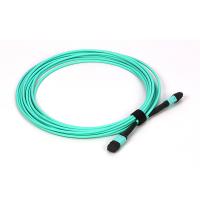 Câble optique OM3 à plusieurs modes de fonctionnement OM4 3.0mm LSZH de tronc de la fibre MTP MPO