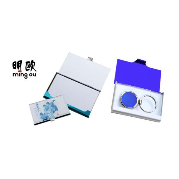 Creative Thin Purse Business Card Holder Case With Logo 92 * 59 * 7mm