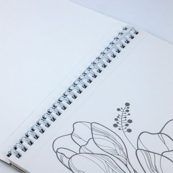 Non Toxic Coloring Book Printing Full Color Lay Flat Coloring Book
