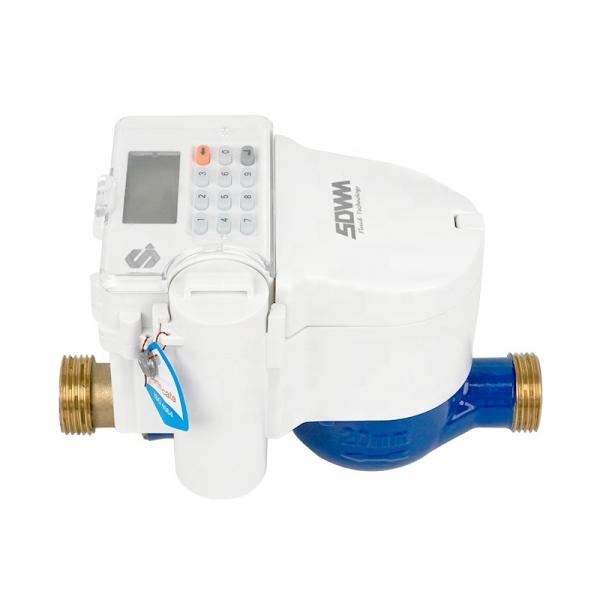 Analog Token Class B Water Meters Digital 1/2 Water Meter for Africa
