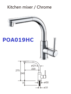 ABS Mid Century Toilet Hand Faucet For Kitchen And Bathroom